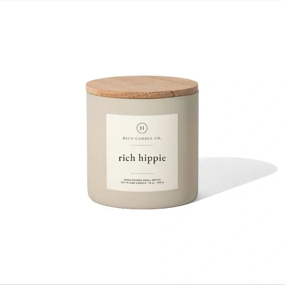 Hico Candle Company Rich Hippie 14oz. Candle - Picture 2 of 3